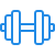 Gyms and personal trainers icon